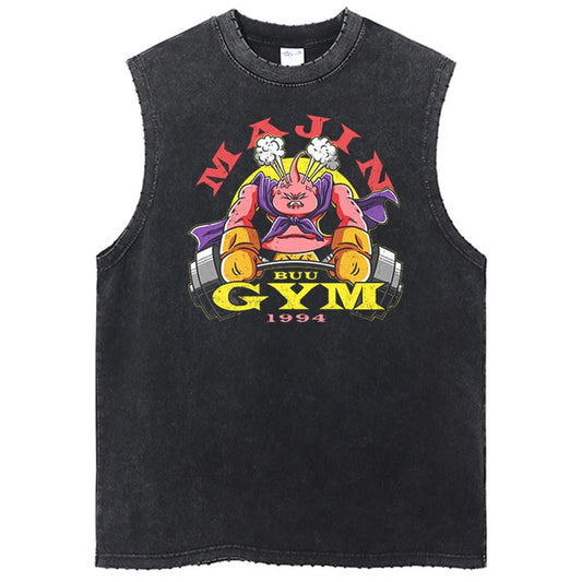 [One Piece] Camiseta vintage extragrande HANCOCK 3