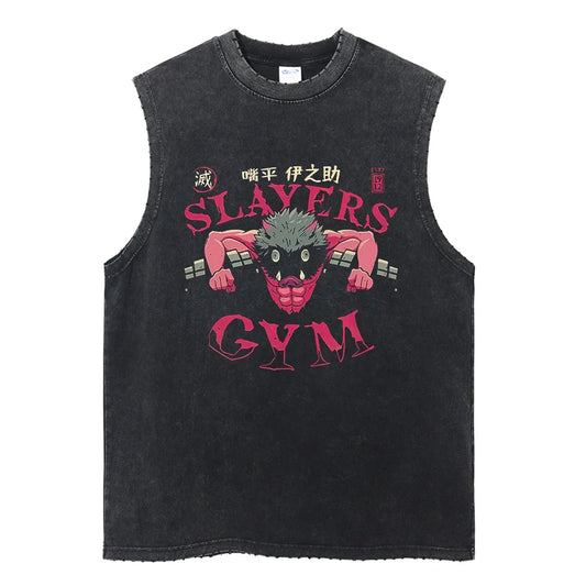 [Demon Slayer] INOSUKE Oversized Tank Top