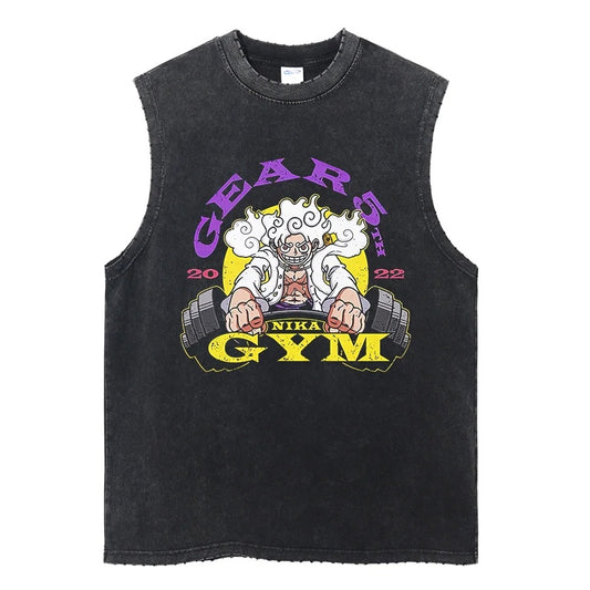 [One Piece] LUFFY GEAR5 Oversized Tank Top