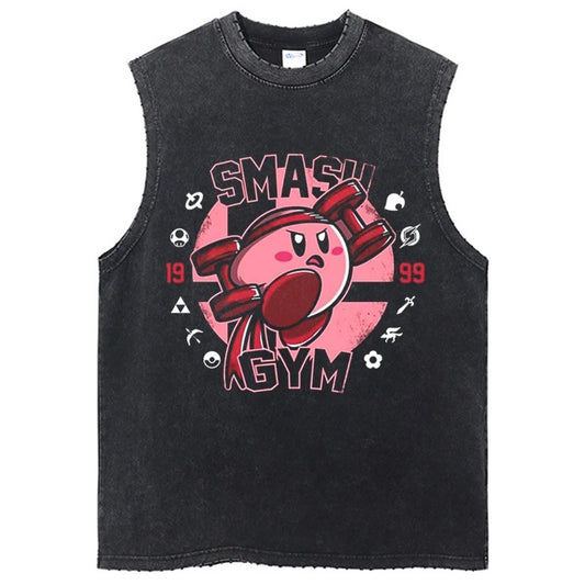 [One Piece] Camiseta vintage extragrande HANCOCK 3
